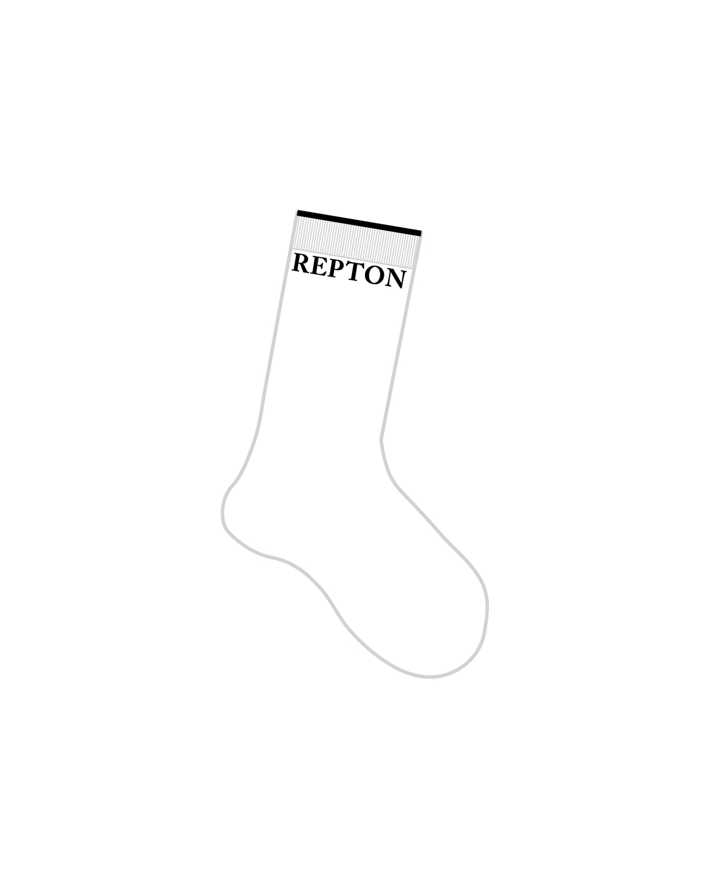2 PK WHITE CREW SPORTS SOCKS