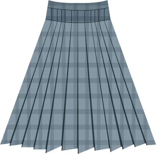 KILT SKIRT-LONG