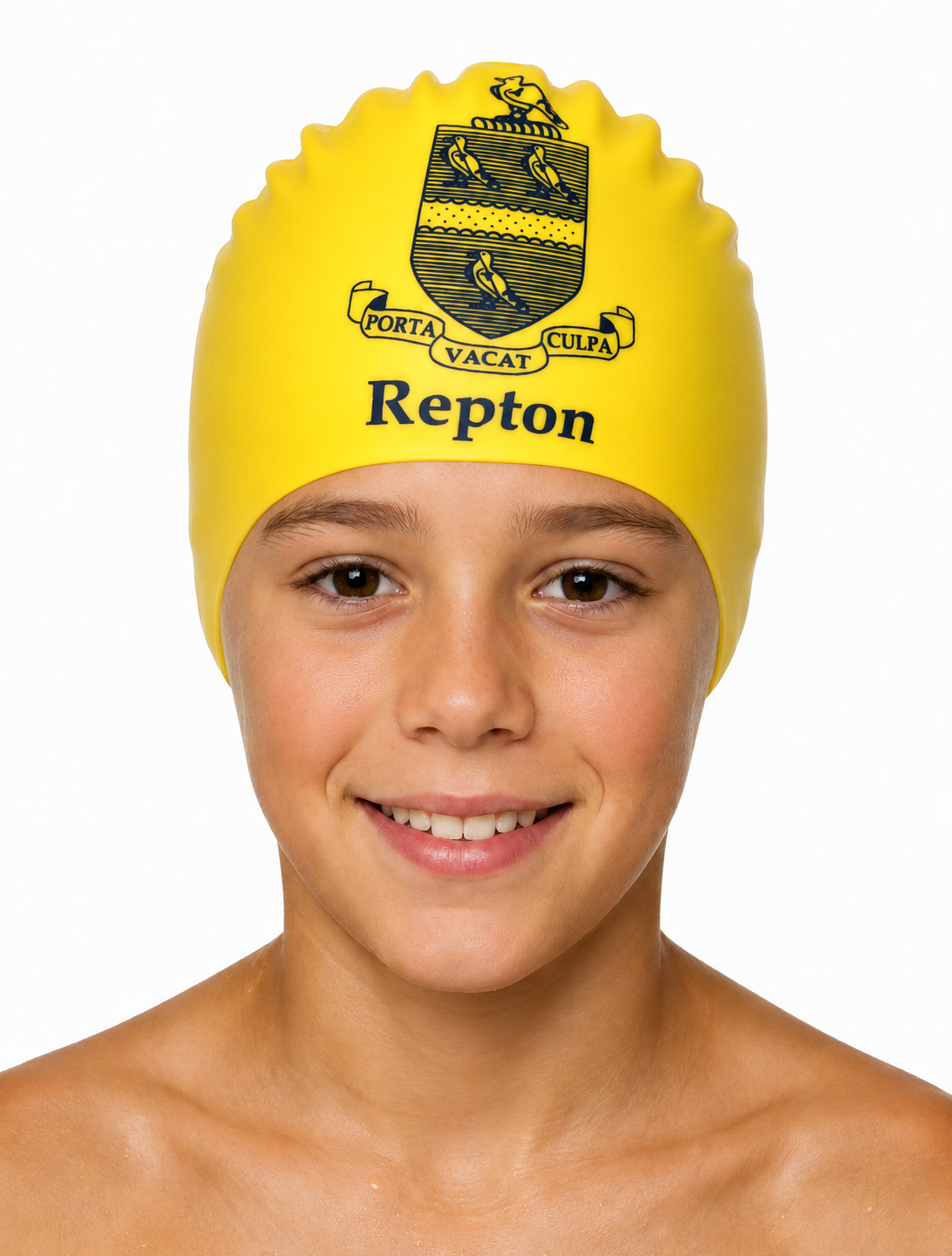 YELLOW SWIMMING CAP